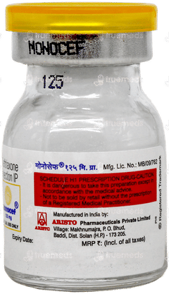 Monocef 125Mg Injection 1 Monocef 125Mg Injection 1